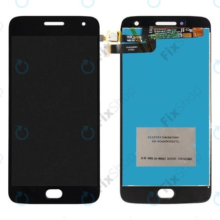 Motorola Moto G5 Plus - Ecran LCD + Sticlă Tactilă (Black) TFT