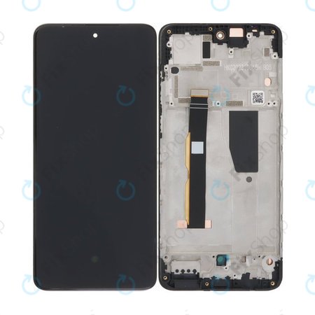 Motorola Moto G84 XT2347 - Ecran LCD + Sticlă Tactilă + Ramă (Black) TFT