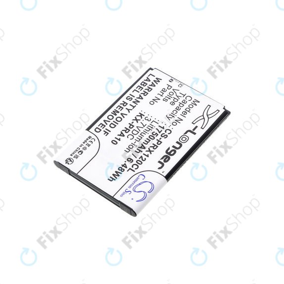 Baterie pentru Panasonic KX-PRX110, 120, 150, 1750mAh, Li-Ion, 3.7V, KX-PRA10, HQ