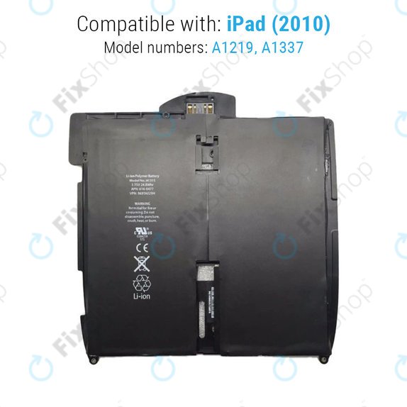 Baterie pentru iPad, 5400mAh