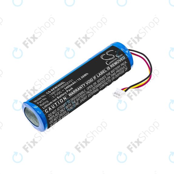 Baterie pentru Akai 5000 Solo, Ewi 5000, 3400mAh, Li-Ion, 3.7V, 1ABTUR18650ZY01, HQ