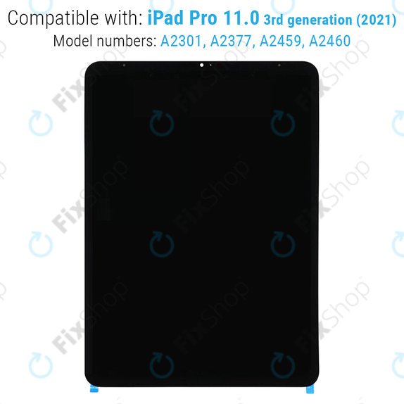 Ecran LCD pentru iPad Pro 11.0" (3rd Gen 2021, 4th Gen 2022), Sticlă Tactilă fără ramă, Refurbished