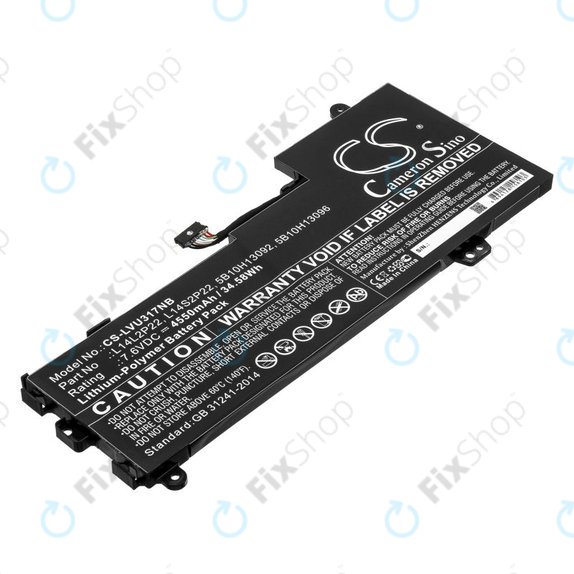 Baterie pentru Lenovo E31-80, Ideapad 510s-13, 4550mAh, Li-Pol, 7.6V, 5B10H13092, HQ