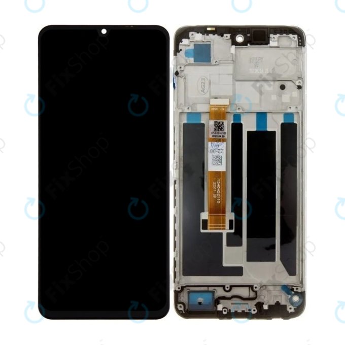 Realme C53 RMX3760 - Ecran LCD + Sticlă Tactilă + Ramă (Mighty Black) TFT