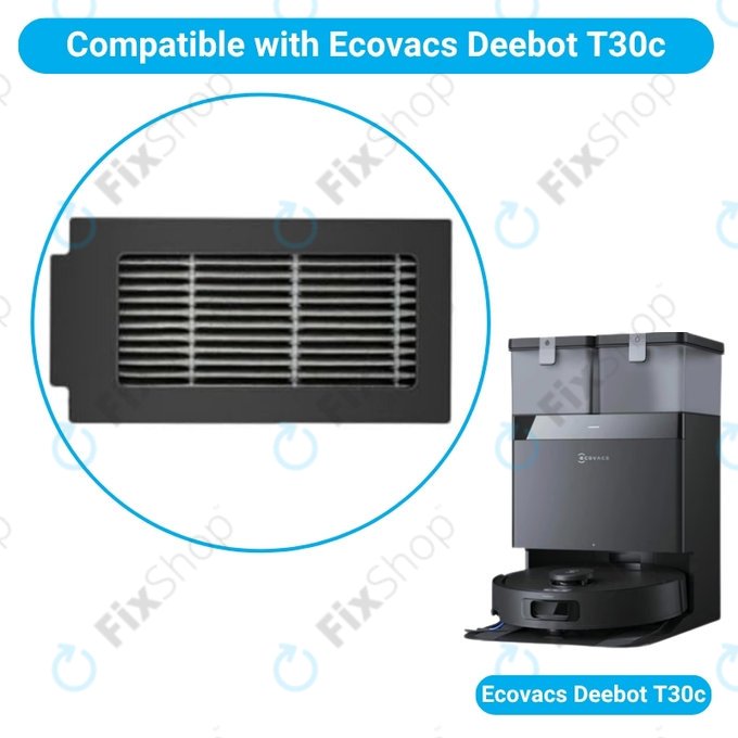 Ecovacs Deebot T30c, T30C Omni - Filtru de praf
