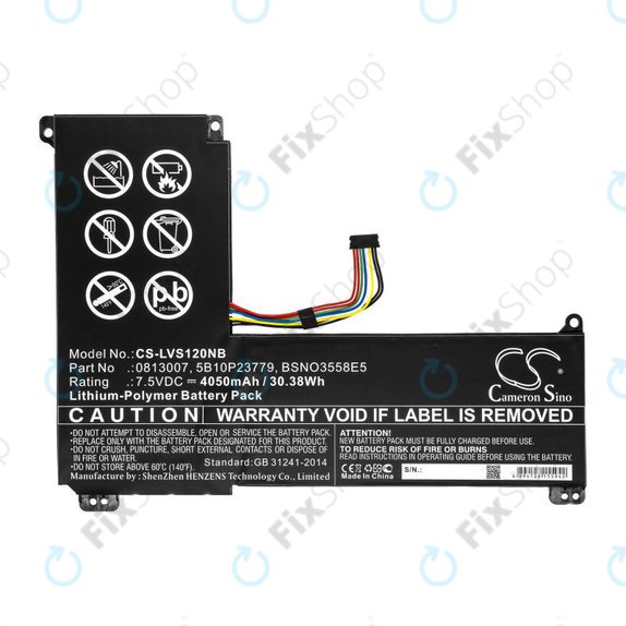 Baterie pentru Lenovo IdeaPad 120S, 4050mAh, Li-Pol, 7.5V, 0813007, HQ