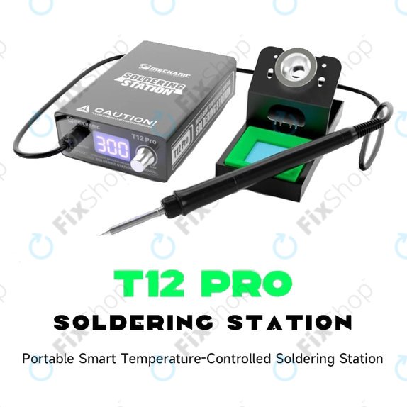 Mechanic T12 Pro - Statie de lipit digitală (Black)
