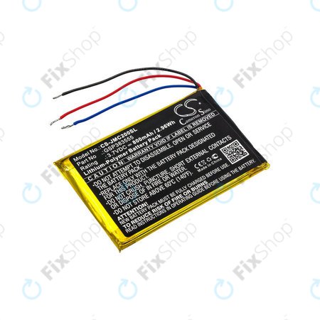 Baterie pentru JBL Clip 2, 800mAh, Li-Pol, 3.7V, GSP383555, HQ