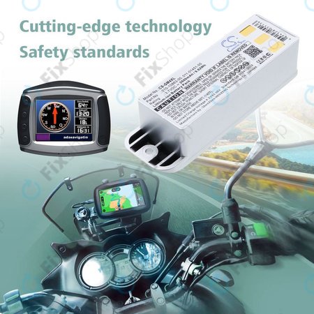 Baterie pentru Garmin Zumo 400, 550, 2600mAh, Li-Ion, 3.7V, 010-10863-00, 011-01451-00, HQ