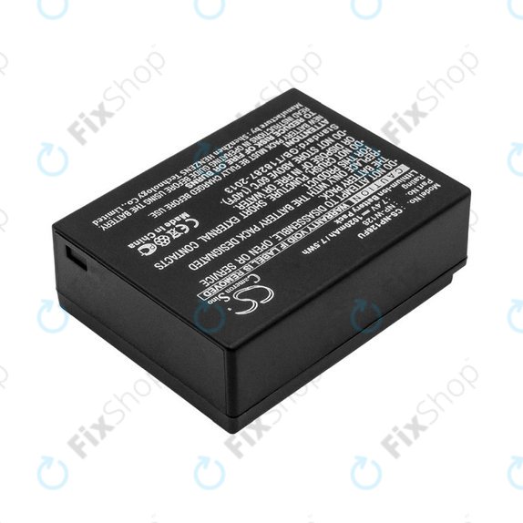 Baterie pentru Fujifilm FinePix, 1020mAh, Li-Ion, 7.4V, NP-W126, NP-W126S, HQ