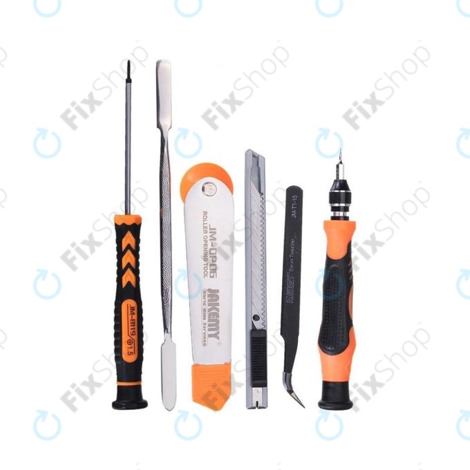 Jakemy JM-8139 - Set de Unelte de service pentru servicii electronice în Valiză Profi 45în1