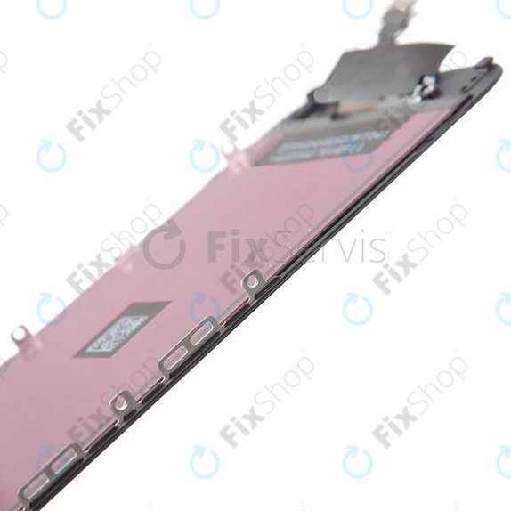 Ecran pentru iPhone 6, Black, Sticlă tactilă cu ramă