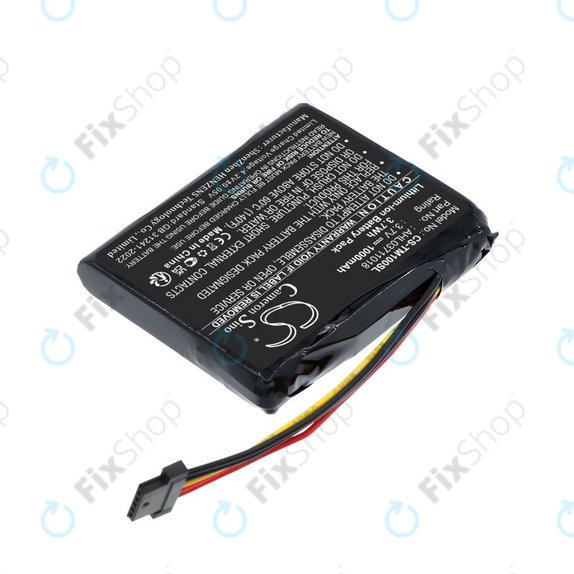 Baterie pentru TomTom GO 1000 Live, 1005, 2050, 1000mAh, Li-Ion, 3.7V, AHL03711018, HQ