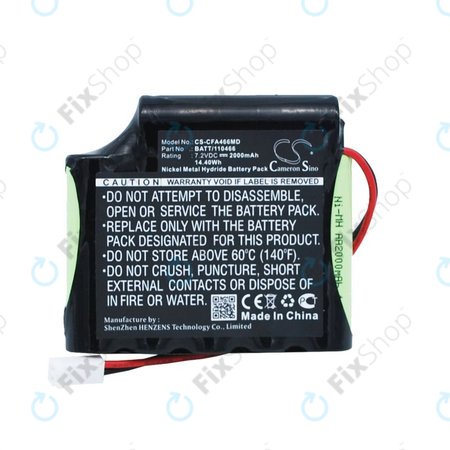 Baterie pentru Cefarm Rehab 4, Stimulator Globus Mystim, 2000mAh, Ni-MH, 7.2V, BATT/110466, HQ