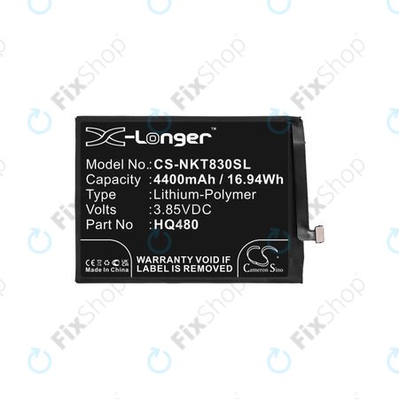 Baterie pentru Nokia 8.3 2020 5G, 4400mAh, Li-Pol, 3.85V, HQ480, HQ