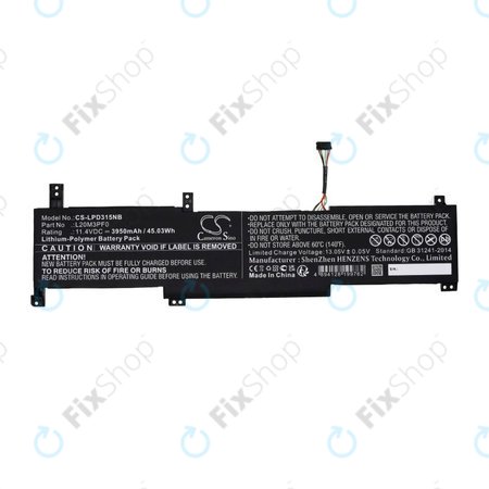 Baterie pentru Lenovo IdeaPad 3-series, 3950mAh, Li-Pol, 11.4V, L20M3PF0, HQ