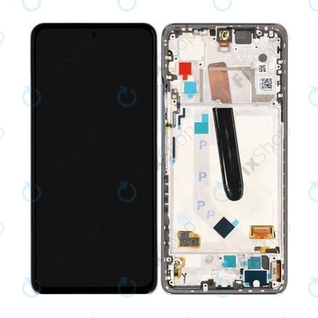 Xiaomi Poco F3 - Ecran LCD + Sticla Tactilă + Ramă (Blue) - 560004K11A00 Genuine Service Pack