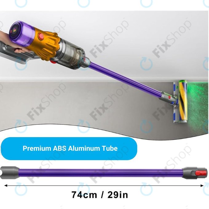 Dyson V12 - Tija de aspirare (Violet)