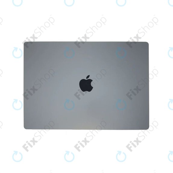Display LCD pentru MacBook Air 13", A3113 (2024), cu sticlă frontală și capac, Space Gray, 661-40278, Genuine Apple