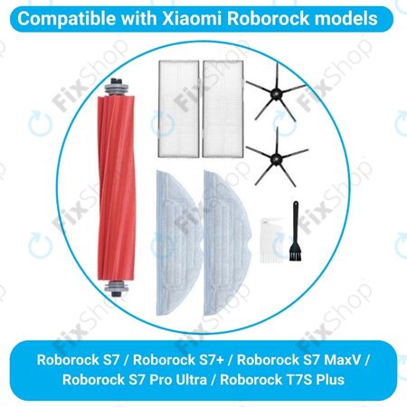 Xiaomi Roborock S7, S7+, S7 MaxV, S7 Pro Ultra, T7S Plus - Set standard (Negru)