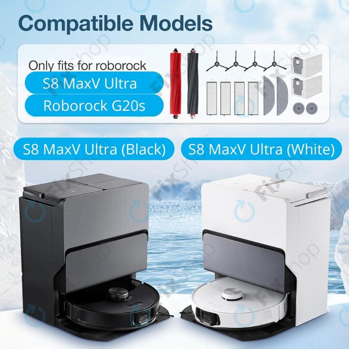 Xiaomi Roborock G20s, S8 MaxV Ultra - Set avansat