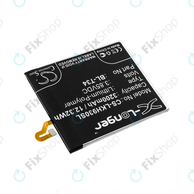 Baterie pentru LG H930, V30, V35, 3200mAh, Li-Pol, 3.85V, BL-T34, HQ