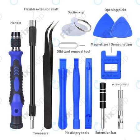 Kingsdun - Set de Unelte profesionale pentru service de telefonie iPhone 117în1