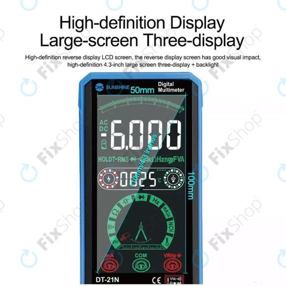 Sunshine DT-20N - Touch Multimeter
