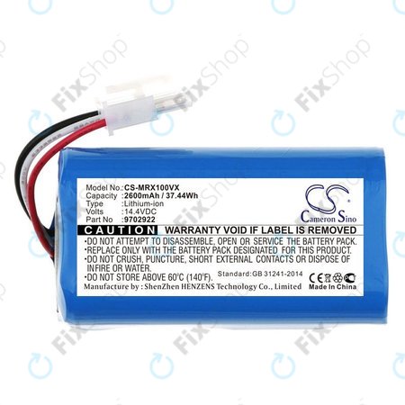 Miele Scout RX1 - Baterie 9702922 Li-Ion 14.4V 2600mAh HQ