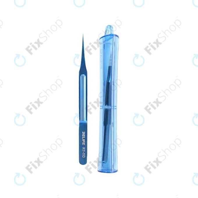 Relife RT-11D - Pensetă din aliaj de titan cu vârf drept (140mm)