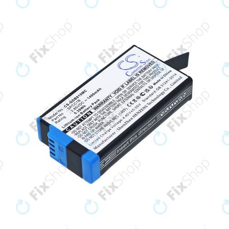 Baterie pentru GoPro Max, Max 360, Acbat-001, 1400mAh, Li-Ion, 3.85V, SPCC1B, HQ