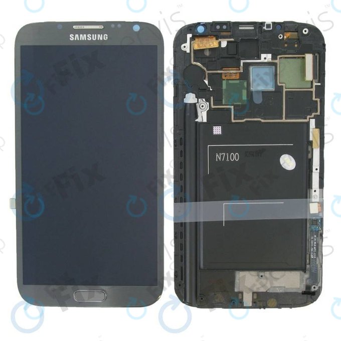 Samsung Galaxy Note 2 N7100 - Sticlă Tactilă (White)