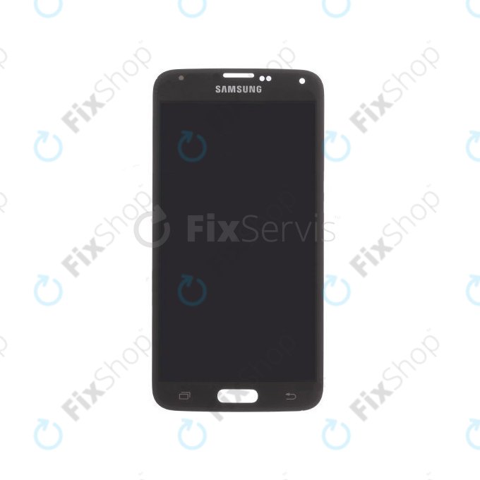 Samsung Galaxy S5 Mini G800F - Ecran LCD + Sticlă Tactilă (Charcoal Black) - GH97-16147A Genuine Service Pack