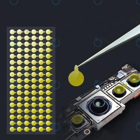 Autocolante de protecție antipraf pentru cameră și senzor infraroșu - 100buc