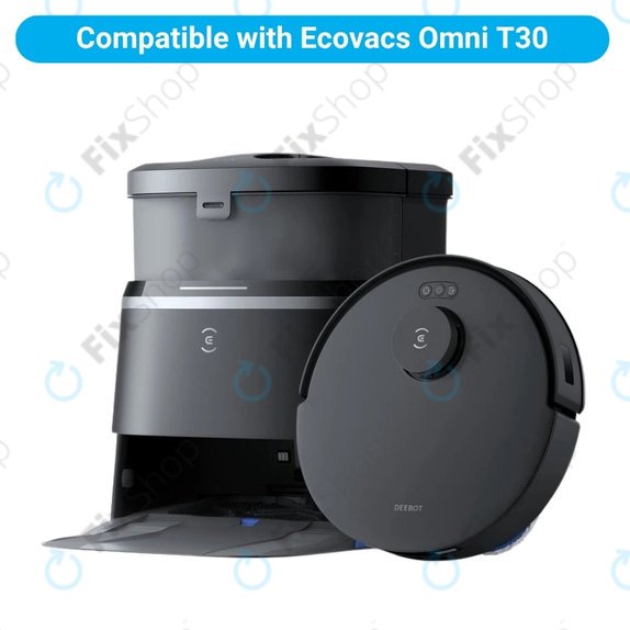 Set de piese de schimb pentru Ecovacs Omni T30 (2x Perie principală, 4x Filter, 4x Perie laterală, 8x Mop, 4x Sac de praf)