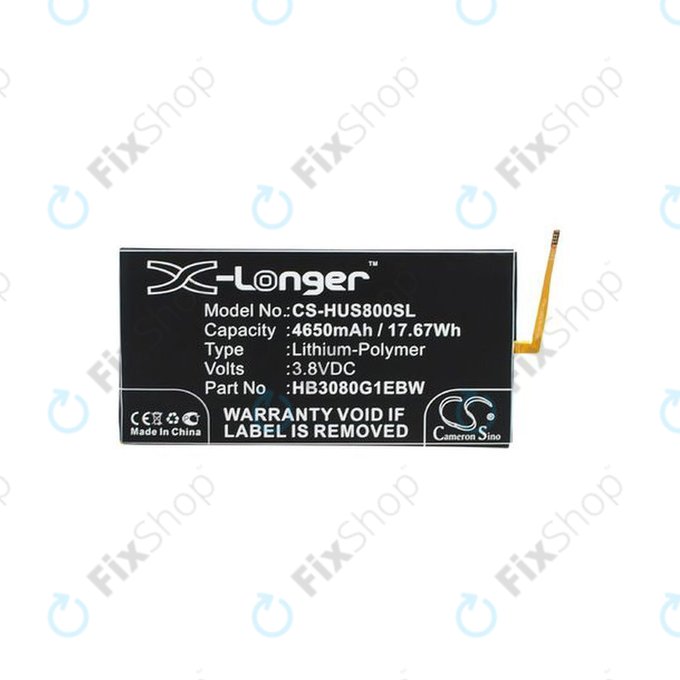 Huawei EE Eagle, MediaPad T1 8.0, T1 10 - Baterie HB3080G1EBW, HB3080G1EBC 4650mAh HQ