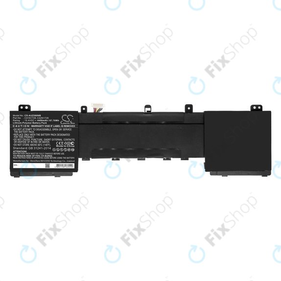 Baterie pentru Asus Zenbook Pro 15, 5500VE, UX550GD, 4400mAh, Li-Pol, 15.4V, C41N1728, HQ