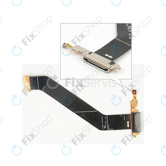 Samsung Galaxy Tab 2 10.1 P5100, P5110 - Conector de Încărcare + Cablu flex - GH59-12378A Genuine Service Pack