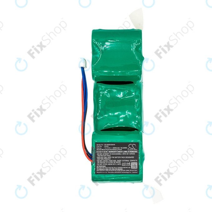 iRobot Roomba Combo-series, Ecovacs Deebot-series - Baterie 4720110, DM88 Ni-MH 12.0V 3000mAh HQ