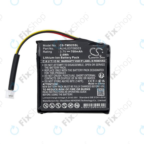 Baterie pentru TomTom Star 20, 700mAh, Li-Ion, 3.7V, ALHL03708003, HQ