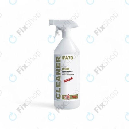 Izopropanol 70%, 1000 ml, cu pulverizator, Cleanser IPA