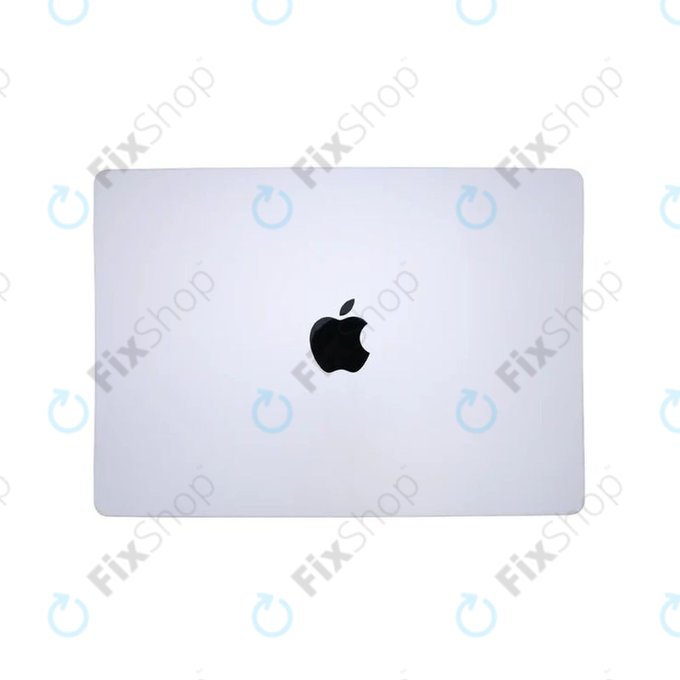 Display LCD pentru MacBook Pro 14", A3112, A3185 (2024), cu sticlă frontală și capac, Nano-Texture, Silver, 661-41793, Genuine Apple