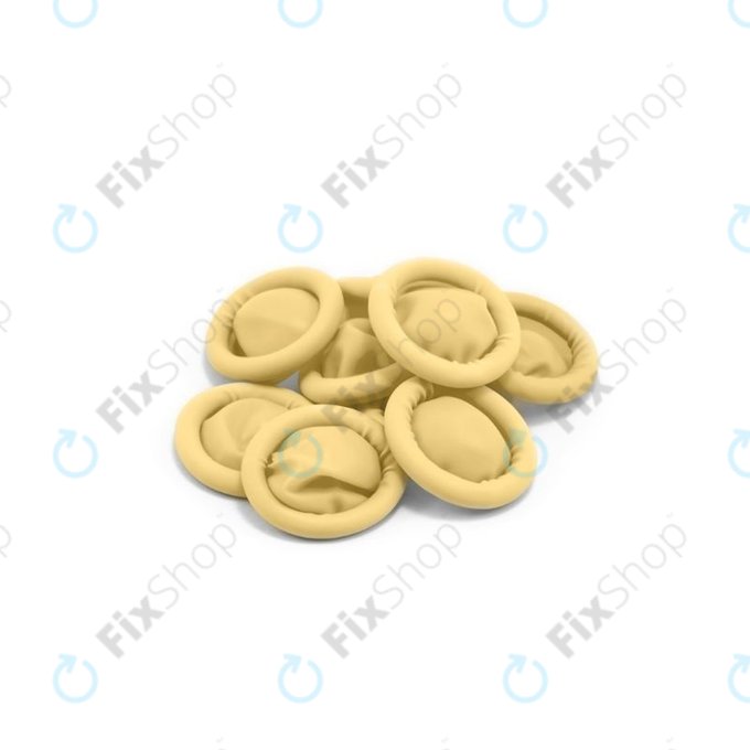 Degetar conductiv antistatic ESD (Latex, dimensiune L) - 20buc