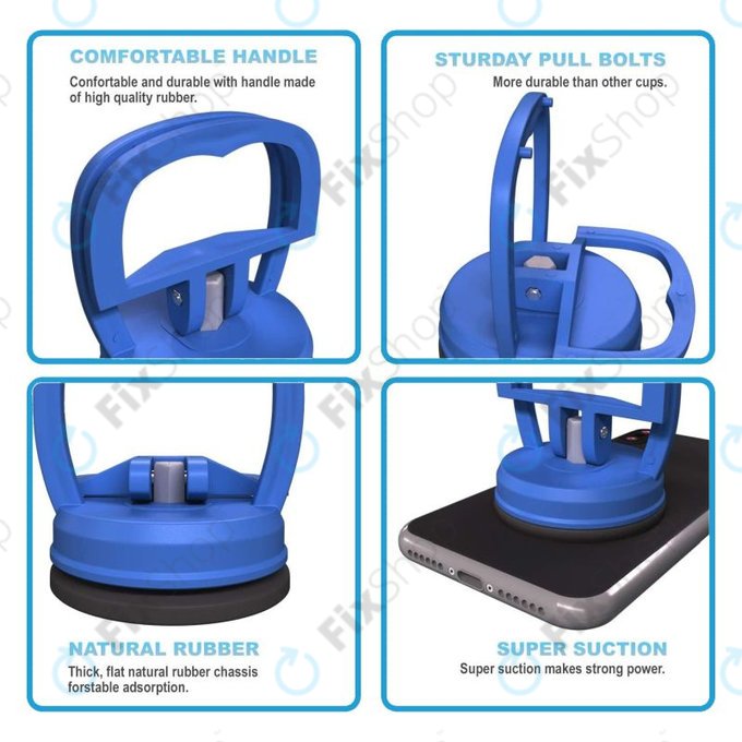 Ventuză Fixă pentru Dispozitive de Deschidere (Plastic, Cauciuc)