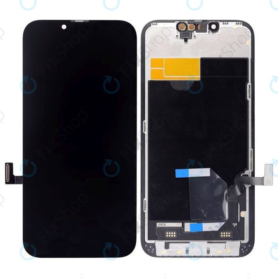 Ecran pentru iPhone 13, Sticlă tactilă cu ramă, Refurbished