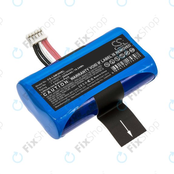 Baterie pentru Ingenico Apos A8, 2600mAh, Li-Ion, 7.4V, LD18650D, HQ