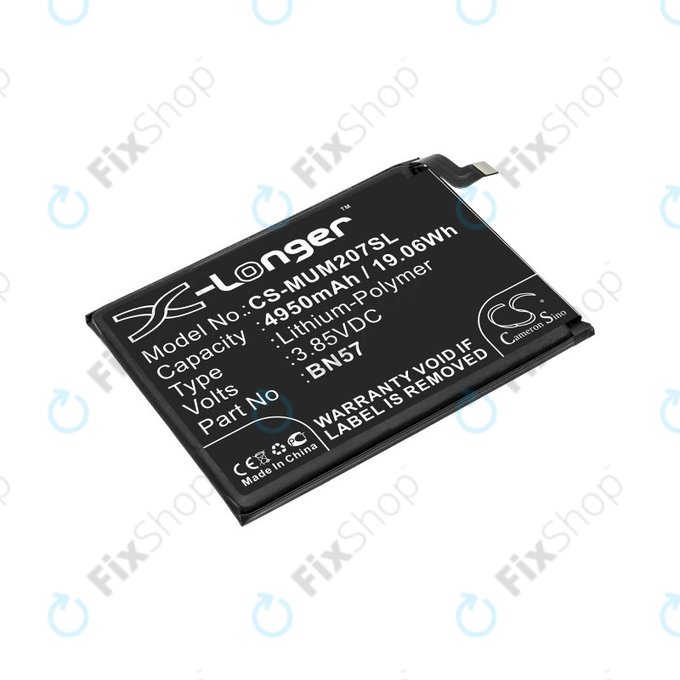 Xiaomi Poco X3 NFC, X3 Pro - Baterie BN57 4950mAh HQ