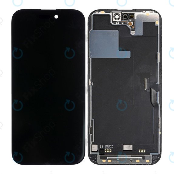 Ecran pentru iPhone 14 Pro, Sticlă tactilă cu ramă, Refurbished