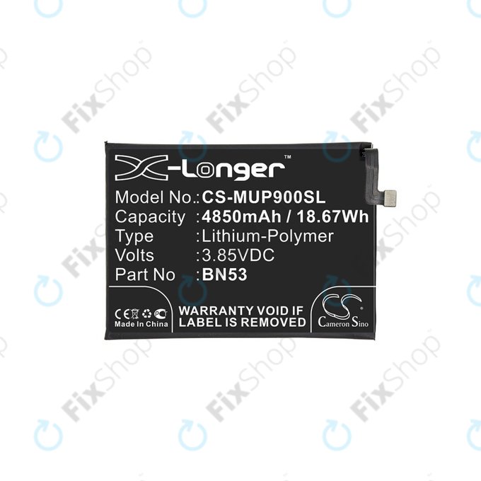 Xiaomi Redmi Note 9 Pro - Baterie BN53 4850mAh HQ