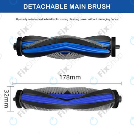 Ecovacs X11, X11 Omni, X11 Pro, X11 Pro Omni  - Perie principală